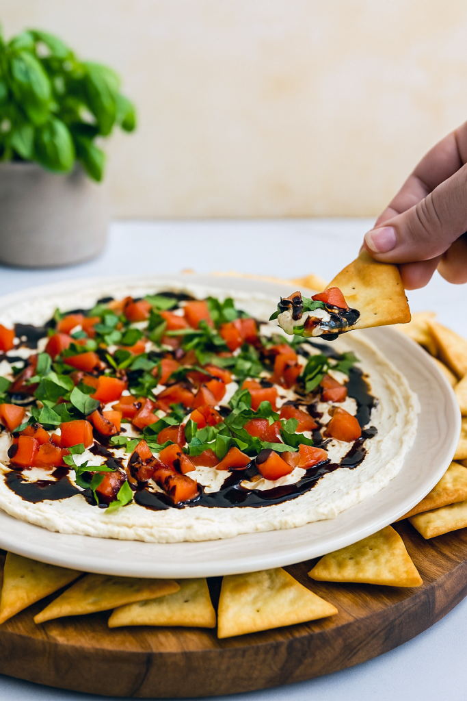 This simple yet elegant appetizer comes together in minutes and elevates any gathering with minimal effort. Whether you’re hosting a casual get‑together or a formal dinner, this creamy tomato‑basil spread is sure to impress.