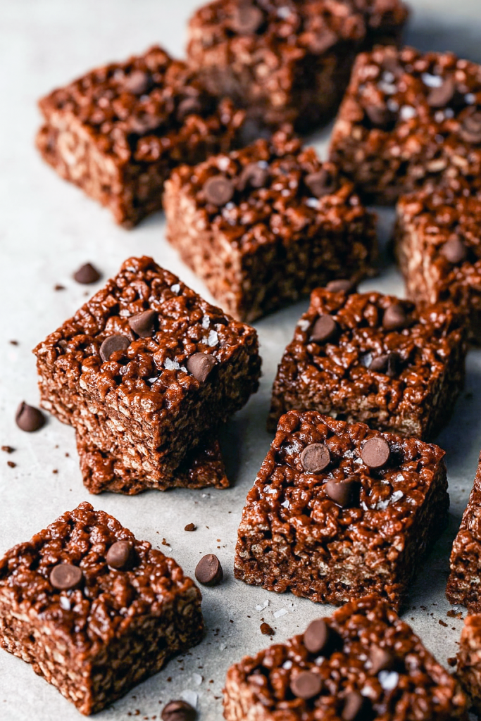 Enjoy every chewy, crunchy, chocolate‑packed bite of these easy, no‑bake treats.