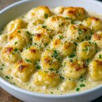 A warm skillet of creamy crack chicken gnocchi with pillowy dumplings coated in cheese sauce, spinach leaves, and bacon bits—your go-to Meal With Gnocchi, perfect for Quick 10 Minute Meals, Saturday Night Meal Ideas, and a standout from Healthy Dinner Ideas For 1, Easy Dinner Recipes Low Ingredient, Yummy Gnocchi Recipes, Cream Cheese Gnocchi, What To Make With Gnocchi Dishes, and a top pick for Easy Meals To Take To Work.