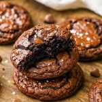 Top-down shot of fudgy brookies inspired by a S'mores Brownies Recipe, studded with marshmallow bits like Easy S’more Cookies, echoing the best S’more Brownies Recipe and perfect for sharing as a viral Cookies Recette.